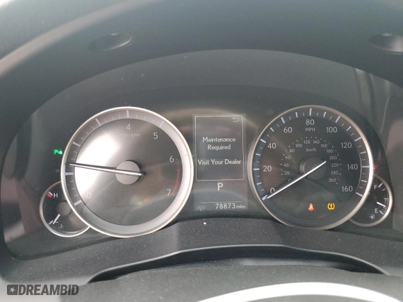 2016 Lexus ES 350 with VIN 58ABK1GG8GU027871, listed as a Copart auction lot 78430404 with 78,873 mi miles and Salvage Title. Bid and sale history available at carsss.com. Image 9.