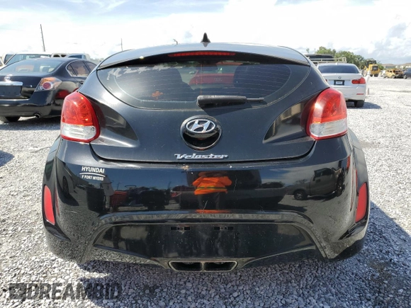 2013 Hyundai Veloster w/Gray Int with VIN KMHTC6AD0DU146529, listed as a Copart auction lot 62612425 with 128,554 mi miles and Clean title. Bid and sale history available at DreamBid. Image 6.