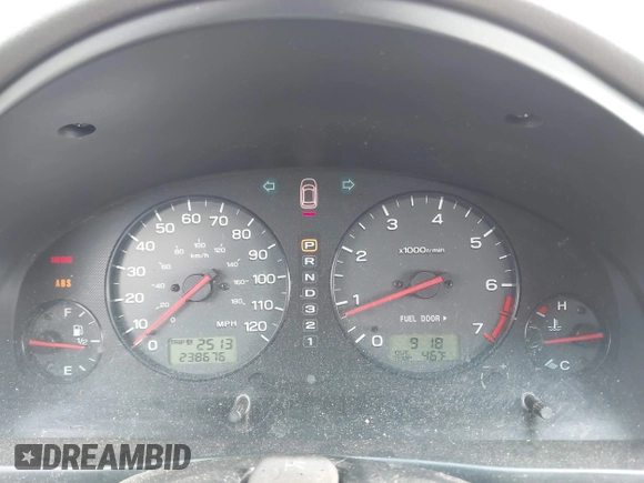2002 Subaru Legacy Outback with VIN 4S3BH675227620669, listed as a IAAI auction lot 41734615 with 238,676 mi miles and . Bid and sale history available at DreamBid. Image 7.