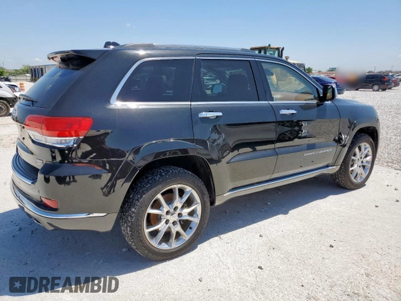 2015 Jeep Grand Cherokee Summit with VIN 1C4RJFJG7FC838858, listed as a Copart auction lot 53750615 with 53,552 mi miles and Clean title. Bid and sale history available at DreamBid. Image 3.