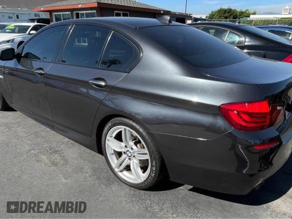 2013 BMW 5 Series 535i with VIN WBAFR7C59DC818571, listed as a Copart auction lot 46005025 with 158,098 mi miles and Clean Title. Bid and sale history available at DreamBid. Image 3.