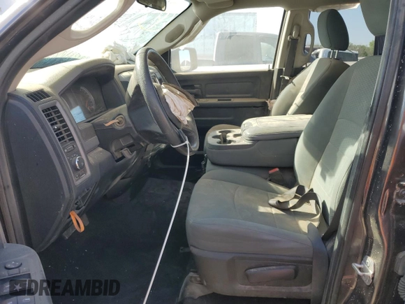 2018 Ram 1500 Express with VIN 1C6RR7FG3JS215878, listed as a Copart auction lot 52197945 with 0 mi miles and Salvage Title. Bid and sale history available at carsss.com. Image 7.