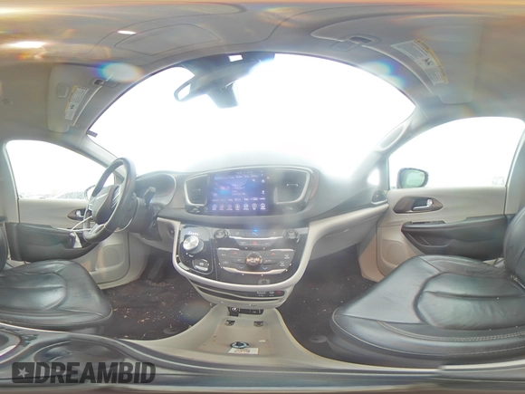 2017 Chrysler Pacifica Touring L with VIN 2C4RC1BG4HR810277, listed as a Copart auction lot 77885014 with 101,492 mi miles and Salvage Title. Bid and sale history available at DreamBid. Image 14.