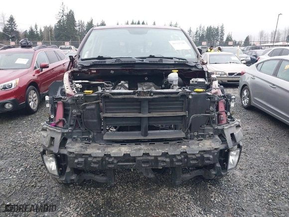 2018 Ram 1500 Night with VIN 1C6RR7MT9JS245824, listed as a IAAI auction lot 41321790 with 54,818 mi miles. Bid and sale history available at carsss.com. Image 12.