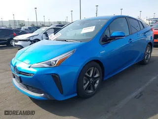 2019 Toyota Prius L Eco with VIN JTDKARFU2K3075756, listed as a IAAI auction lot 41459946 with 75,382 mi miles. Bid and sale history available at carsss.com. Image 19.