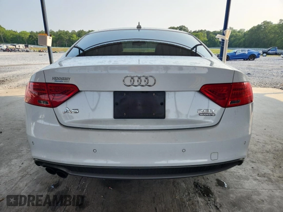 2015 Audi A5 Premium Plus z VIN WAUMFAFR1FA038154, wystawiony jako Copart lot #58975375 z przebiegiem 122 478 mil mil oraz Czysty tytuł • Clean title. Historia ofert i sprzedaży dostępna na DreamBid. Obrazek 6.