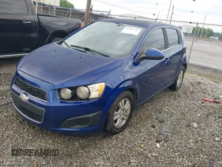 2012 Chevrolet Sonic LT with VIN 1G1JC6SH4C4207465, listed as a IAAI auction lot 42305717 with 118,858 mi miles and . Bid and sale history available at DreamBid. Image 2.