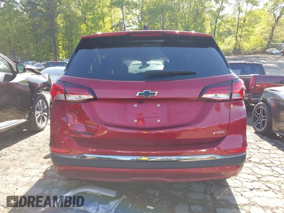 2023 Chevrolet Equinox RS with VIN 3GNAXMEG3PS153365, listed as a IAAI auction lot 42046883 with 72,191 mi miles and . Bid and sale history available at DreamBid. Image 17.