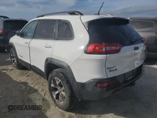 2017 Jeep Cherokee Trailhawk L Plus with VIN 1C4PJMBS8HW587946, listed as a Copart auction lot 74770864 with 0 mi miles and Non Repairable. Bid and sale history available at carsss.com. Image 2.