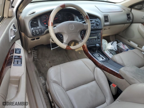 2001 Acura CL with VIN 19UYA42471A037907, listed as a Copart auction lot 77363804 with 130217 miles and Salvage Title. Bid and sale history available at carsss.com. Image 8.