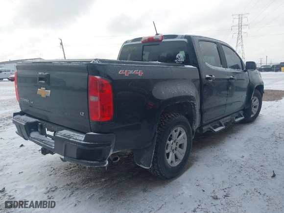 2017 Chevrolet Colorado 4WD LT with VIN 1GCGTCEN1H1202802, listed as a IAAI auction lot 41609845 with 156,458 mi miles. Bid and sale history available at carsss.com. Image 4.
