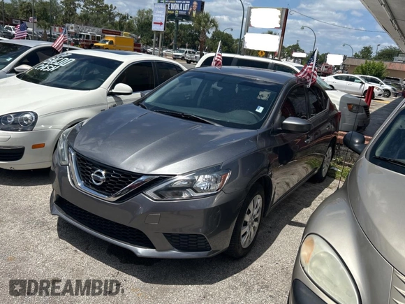 2017 Nissan Sentra S with VIN 3N1AB7AP0HY230614, listed as a Copart auction lot 55637165 with 160,030 mi miles and Clean Title. Bid and sale history available at carsss.com. Image 2.