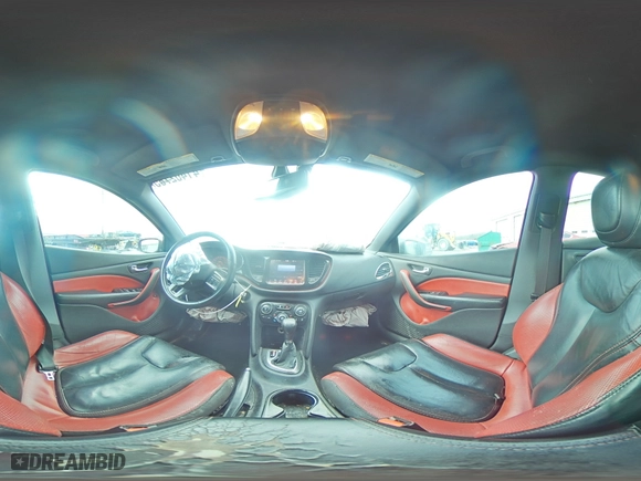 2013 Dodge Dart GT with VIN 1C3CDFCB5DD341222, listed as a Copart auction lot 41402785 with 186,903 mi miles and Salvage Title. Bid and sale history available at carsss.com. Image 15.