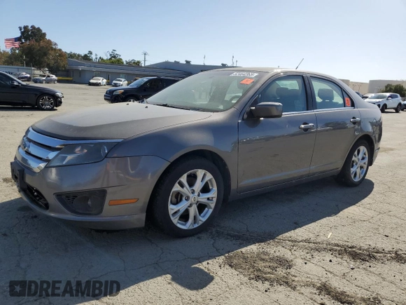 2012 Ford Fusion SE with VIN 3FAHP0HA7CR206227, listed as a Copart auction lot 52464365 with 227,767 mi miles and Clean Title. Bid and sale history available at carsss.com. Image 1.