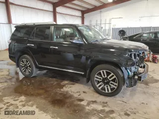 2017 Toyota 4Runner SR5 with VIN JTEBU5JRXH5449736, listed as a Copart auction lot 49857035 with 111,712 mi miles and Salvage Title. Bid and sale history available at carsss.com. Image 4.