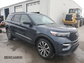 2022 Ford Explorer ST-Line с VIN 1FMSK7KH9NGA09529, выставлен на аукционе Copart как лот 56490645 с пробегом 34 554 миль миль и Списание • Salvage title. История ставок и продаж доступна на DreamBid. Изображение 4.