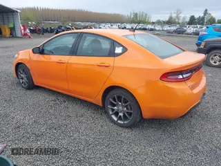 2013 Dodge Dart SXT with VIN 1C3CDFBA7DD310174, listed as a IAAI auction lot 41986493 with 183,390 mi miles and . Bid and sale history available at carsss.com. Image 3.