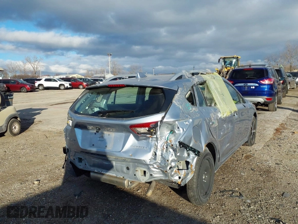 2023 Subaru Impreza Premium with VIN 4S3GTAD62P3701626, listed as a IAAI auction lot 41085511 with 28,745 mi miles and . Bid and sale history available at DreamBid. Image 6.