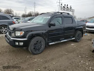 2010 Honda Ridgeline RTL with VIN 5FPYK1F5XAB013533, listed as a Copart auction lot 46882435 with 241,619 mi miles and Salvage Title. Bid and sale history available at carsss.com. Image 1.