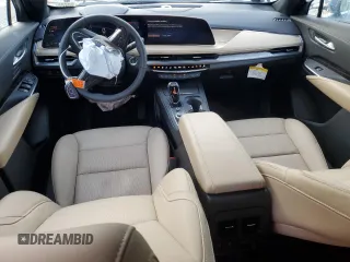 2025 Cadillac XT4 FWD Premium Luxury with VIN 1GYFZCR47SF150673, listed as a Copart auction lot 56108895 with 2,167 mi miles and Salvage title. Bid and sale history available at DreamBid. Image 8.