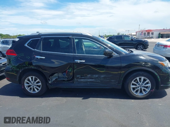 2017 Nissan Rogue SV with VIN KNMAT2MT9HP535147, listed as a IAAI auction lot 42601856 with 63,680 mi miles and . Bid and sale history available at DreamBid. Image 14.
