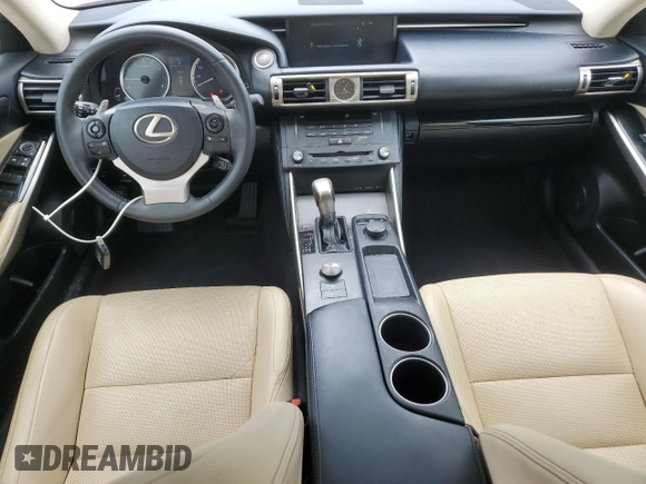 2015 Lexus IS 250 with VIN JTHBF1D25F5055742, listed as a Copart auction lot 61254235 with 102,971 mi miles and Salvage title. Bid and sale history available at DreamBid. Image 8.