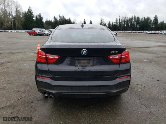 2018 BMW X4 xDrive28i with VIN 5UXXW3C5XJ0Z60576, listed as a Copart auction lot 46103475 with NaN miles and Salvage Title. Bid and sale history available at carsss.com. Image 6.