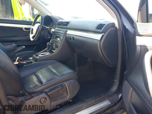 2008 Audi A4 2.0T with VIN WAUAF78E58A154637, listed as a IAAI auction lot 41750930 with Not provided miles and . Bid and sale history available at DreamBid. Image 5.
