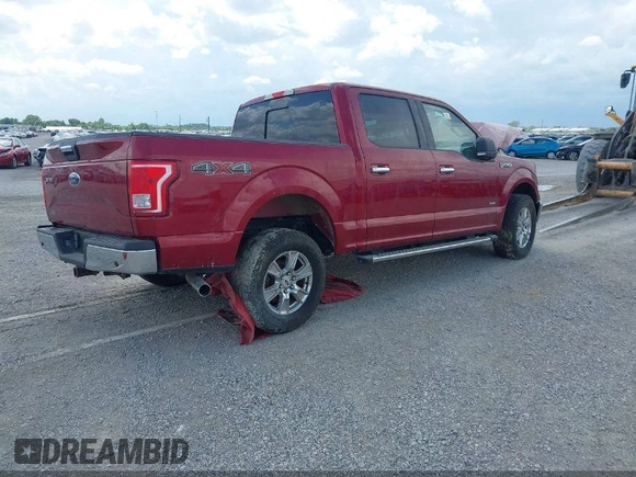2016 Ford F-150 XLT with VIN 1FTEW1EP7GKD30796, listed as a IAAI auction lot 41213566 with Not provided miles and . Bid and sale history available at DreamBid. Image 16.