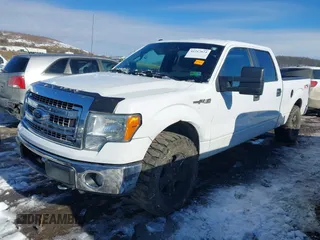 2014 Ford F-150 XL with VIN 1FTFW1EF3EFC76818, listed as a IAAI auction lot 41217824 with 155,317 mi miles. Bid and sale history available at carsss.com. Image 17.