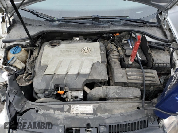 2012 Volkswagen Jetta TDI w/Sunroof & Nav with VIN 3VWPL7AJ0CM688540, listed as a Copart auction lot 54527095 with 123,072 mi miles and Salvage title. Bid and sale history available at DreamBid. Image 12.