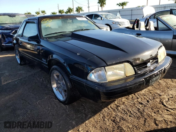 1993 Ford Mustang with VIN 1FACP40E5PF134317, listed as a Copart auction lot 77322724 with 96,493 mi miles and Non repairable. Bid and sale history available at DreamBid. Image 4.