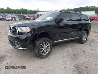 2018 Dodge Durango SXT with VIN 1C4RDHAG2JC412961, listed as a IAAI auction lot 42136418 with 100,477 mi miles and . Bid and sale history available at DreamBid. Image 2.