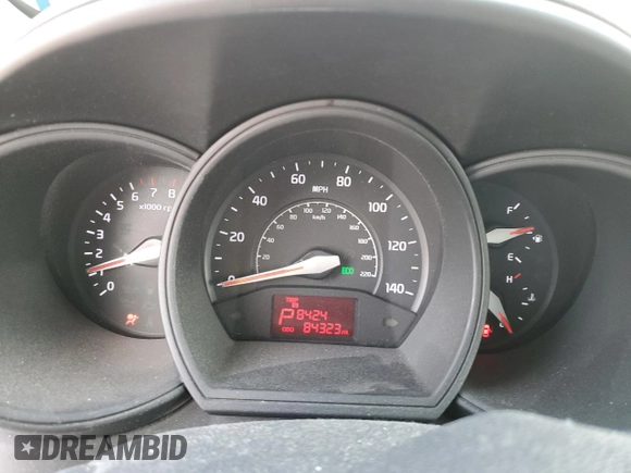 2017 Kia Rio LX z VIN KNADM4A36H6044693, wystawiony jako Copart lot #55349215 z przebiegiem 84 323 mil mil oraz Szkody całkowita. Historia ofert i sprzedaży dostępna na DreamBid. Obrazek 9.