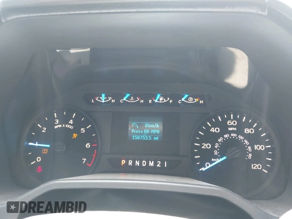 2016 Ford F-150 XL with VIN 1FTEX1CF1GKF86391, listed as a IAAI auction lot 42317910 with 158,753 mi miles and . Bid and sale history available at DreamBid. Image 7.