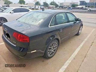 2007 Audi A4 2.0T с VIN WAUAF78EX7A093364, выставлен на аукционе Copart как лот 59733085 с пробегом 128 396 миль миль и Чистый • Clean title. История ставок и продаж доступна на DreamBid. Изображение 4.
