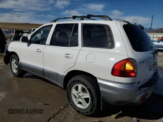 2004 Hyundai Santa Fe GLS with VIN KM8SC13DX4U840575, listed as a Copart auction lot 48711555 with 130,096 mi miles and Salvage Title. Bid and sale history available at DreamBid. Image 2.