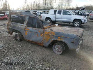 1976 Ford Bronco z VIN U15GLA26168, wystawiony jako Copart lot #83071204 z przebiegiem Nie podano mil oraz Szkoda całkowita • Salvage title. Historia ofert i sprzedaży dostępna na DreamBid. Obrazek 4.