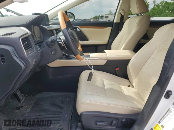2021 Lexus RX 350 with VIN 2T2HZMDAXMC285784, listed as a Copart auction lot 56919925 with 64,842 mi miles and Salvage title. Bid and sale history available at DreamBid. Image 7.