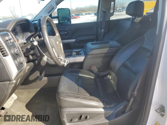 2017 Chevrolet Silverado 1500 LTZ with VIN 3GCUKSECXHG511829, listed as a Copart auction lot 44312525 with 90,183 mi miles and Salvage Title. Bid and sale history available at DreamBid. Image 7.