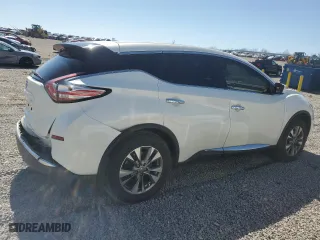2015 Nissan Murano S with VIN 5N1AZ2MGXFN257753, listed as a Copart auction lot 48707815 with 154,141 mi miles and Salvage Title. Bid and sale history available at carsss.com. Image 3.