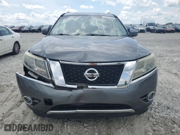 2015 Nissan Pathfinder SL z VIN 5N1AR2MN3FC660810, wystawiony jako Copart lot #55645045 z przebiegiem 115 126 mil mil oraz Szkoda całkowita • Salvage title. Historia ofert i sprzedaży dostępna na DreamBid. Obrazek 5.