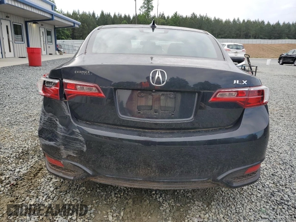 2017 Acura ILX Premium with VIN 19UDE2F75HA016060, listed as a Copart auction lot 56150435 with 81,495 mi miles and Salvage title. Bid and sale history available at DreamBid. Image 6.
