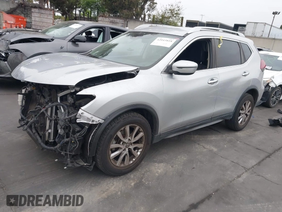 2019 Nissan Rogue SV with VIN KNMAT2MT3KP531635, listed as a IAAI auction lot 42043818 with 147,068 mi miles and . Bid and sale history available at DreamBid. Image 2.