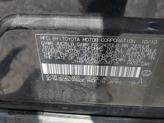 2011 Lexus IS 250 z VIN JTHBF5C2XB5134116, wystawiony jako IAAI lot #42584836 z przebiegiem 133 998 mil mil oraz . Historia ofert i sprzedaży dostępna na DreamBid. Obrazek 9.