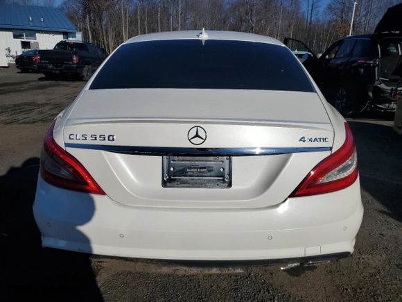 2012 Mercedes-Benz CLS-Class CLS 550 with VIN WDDLJ9BB2CA042865, listed as a Copart auction lot 87235114 with 125,000 mi miles and Clean Title. Bid and sale history available at carsss.com. Image 6.