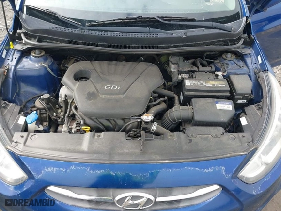 2016 Hyundai Accent SE with VIN KMHCT4AE1GU085810, listed as a IAAI auction lot 41881579 with 137,721 mi miles. Bid and sale history available at carsss.com. Image 10.