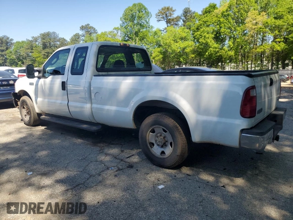2006 Ford F-250 XL with VIN 1FDSX20546ED86165, listed as a Copart auction lot 53233755 with 241,657 mi miles and Salvage title. Bid and sale history available at DreamBid. Image 2.