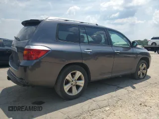 2010 Toyota Highlander Limited with VIN 5TDDK3EH8AS022807, listed as a Copart auction lot 62637455 with 216,398 mi miles and Clean title. Bid and sale history available at DreamBid. Image 3.