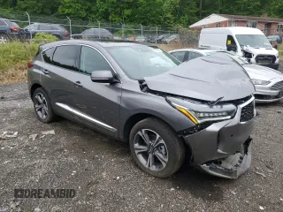 2022 Acura RDX Advance with VIN 5J8TC2H7XNL013573, listed as a Copart auction lot 55359905 with 49,229 mi miles and Salvage title. Bid and sale history available at DreamBid. Image 4.